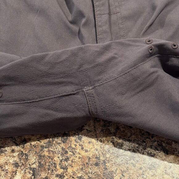 Prana Pants Zion Straight Cargo Convertible Outdoor Hiking Gorpcore Gray 36x32 - Picture 5 of 7